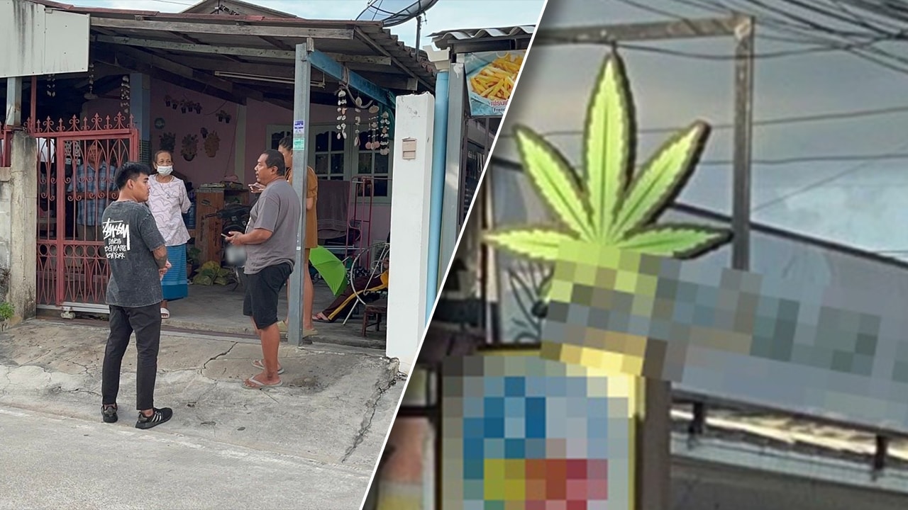 Chonburi Residents Demand Action Against Cannabis Odor from Local Shop