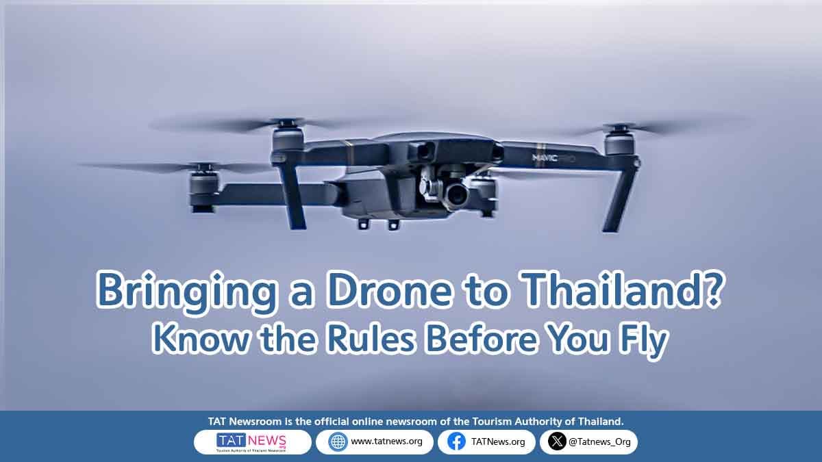 Updated Drone Regulations Allow Flying in Most Areas of Thailand
